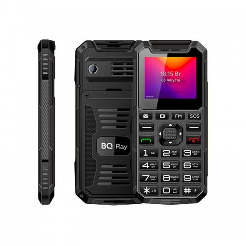 Телефон сотовый BQ M-2004 Ray Grey+Black