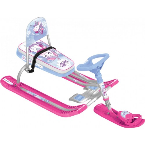 Снегокат Тимка спорт4 спинка ТС4-1M/EP единорог