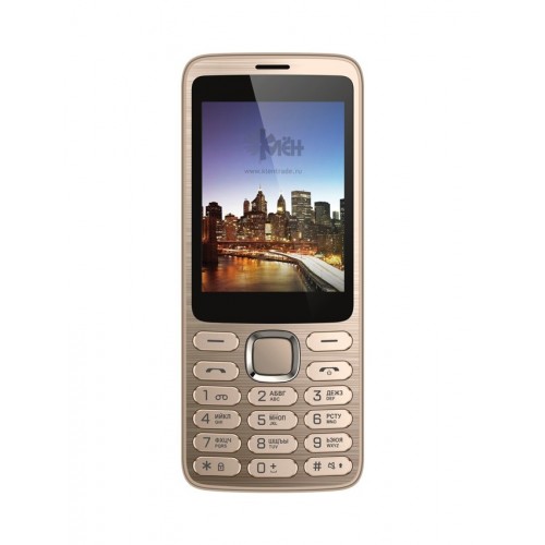 Телефон сотовый Vertex D570 золото
