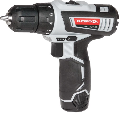Дрель аккум. Интерскол ДА-12 ЭР-02ДМ (кейс) 534.3.2.02