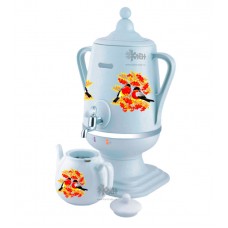 Самовар Добрыня ДО-433 (4,0л) бел/керам