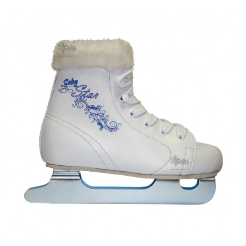Детские двухполозные коньки 32р.Baby Star