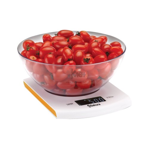 Весы кухонные SAKURA SA-6068A 5кг. электр. бел.