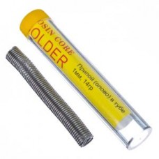 Припой (олово) в тубе 1мм, 14гр 669-208