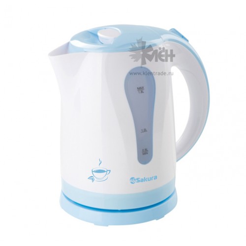 Чайник SAKURA SA-2326BL (1,8л.) бел/гол