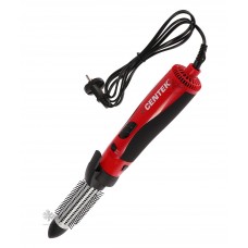 Фен-щетка CENTEK CT-2057 1200 Вт (2насадки) красн/черн