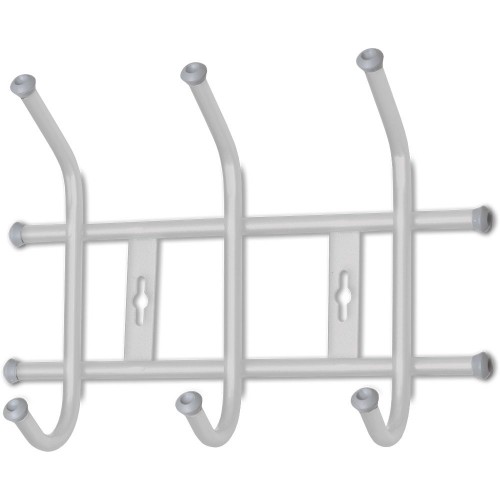 Вешалка настенная Nika 3 крючка ВНТ3/С серебряный
