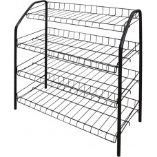 Этажерка для обуви Nika ЭТ1/Ч чёрный