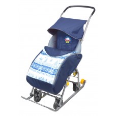 Санки-коляска Тимка 1У Универсальные складн., ремень без-ти