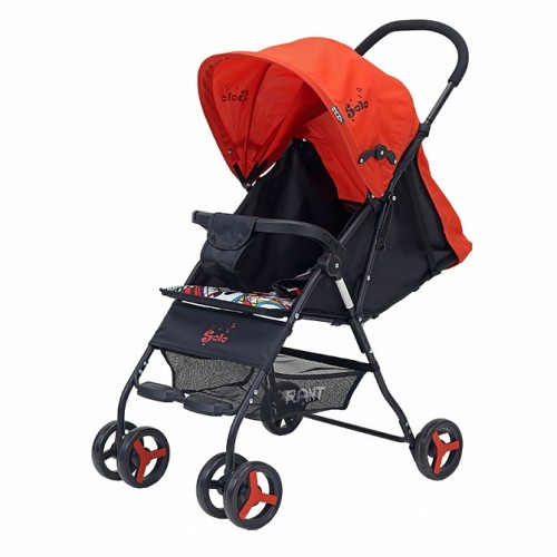Коляска прогулочная SOLO RA154 red