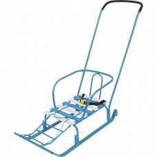 Санки дет.Тимка 5 Юниор Т5ЮК синий ручка, спинка