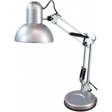 Светильник настольный Уютель UT-810B E27 60W металл, высота 580мм., серебро