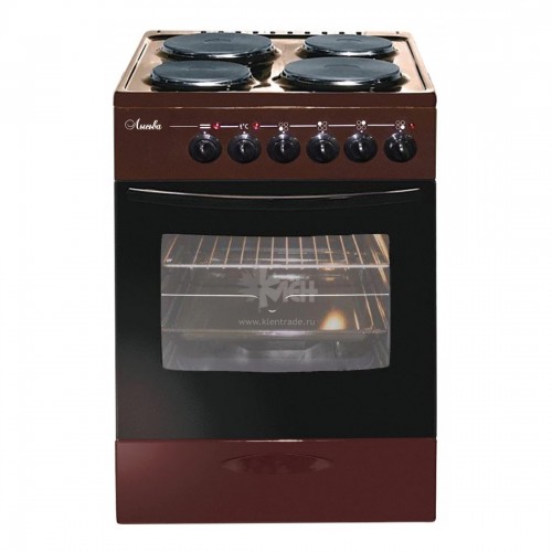 Плита электро Лысьва ЭП 403 МС корич.