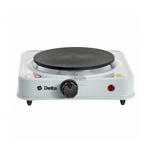 Плитка электрическая 1к.DELTA D-704 бел чугун