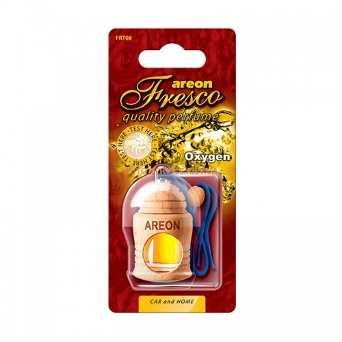 Ароматизатор подвесной AREON FRESCO дерев. корпус