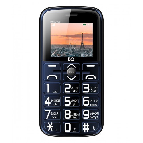 Телефон сотовый BQ M-1851 Respect Blue