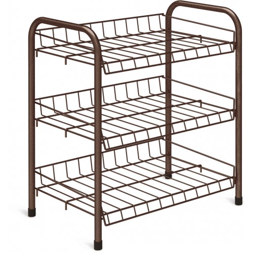 Этажерка для обуви Nika ЭТ4 медный антик