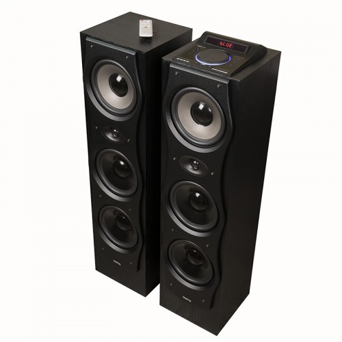 Активная акустическая система ДИАЛОГ AB-530 BLACK 2.0, 130W RMS, Bluetooth, FM, USB, Караоке