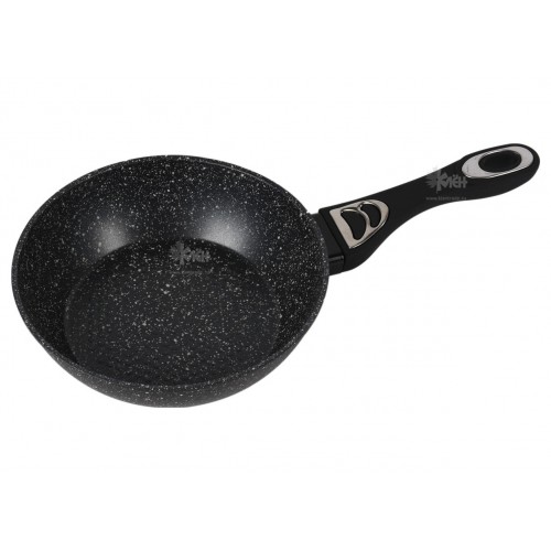 Сковорода d22 BEKKER BK-7842 кован.алюм., мраморн.покр., глуб., д/индукции