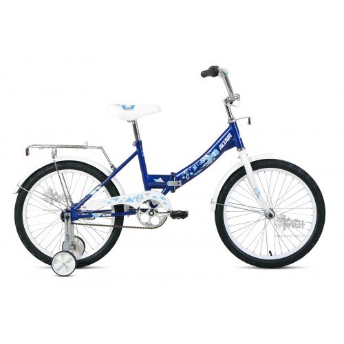 Велосипед 20"" ALTAIR City Kids Compact складная рама, рост 13"", синий