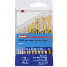 Набор сверл ДИОЛД Н1303 по металлу 13 шт
