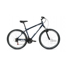 Велосипед 27,5"" ALTAIR MTB HT 1.0 рост 17"", 21ск., т.синий/серебристый