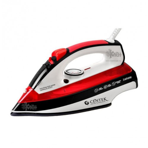 Утюг CENTEK CT-2336 2.6 Bт красн. керам.
