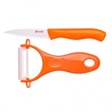 Набор нож+овощечистка SATOSHI 803-143 керамич., нож 8см.