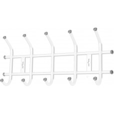 Вешалка настенная Nika 5 крючков ВНТ5/Б белый