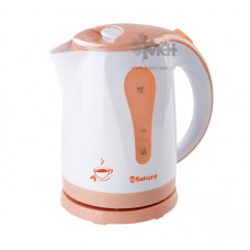 Чайник SAKURA SA-2326A (1,8л.) бел/оранж д.
