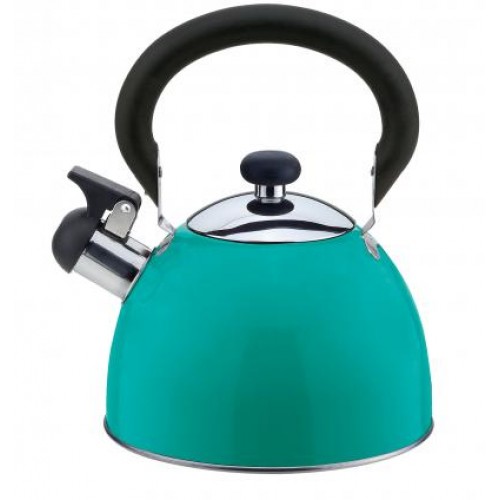Чайник газовый 2,5л. КАТУНЬ КТ-106F бирюза