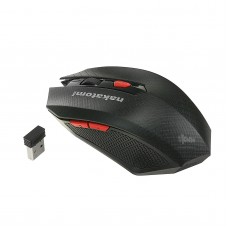 Мышь беспроводная NAKATOMI MRON-08U BLACK Navigator RF 2.4G Optical - 6 кнопок + ролик прок