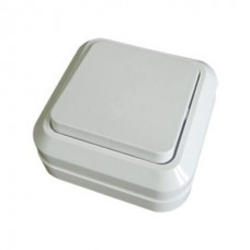 Выключатель 1кл О/У Ладога белый TDM SQ1801-0001