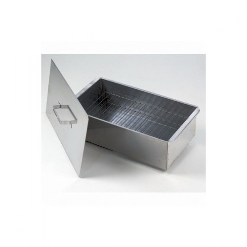 Коптильня двухъярусная 500*270*175*0,8 мм с поддоном КП31