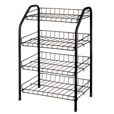 Этажерка для обуви Nika ЭТ2/А медный антик