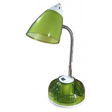 Светильник настольный Уютель UT-715 E27 60W, с пеналом, зелёный