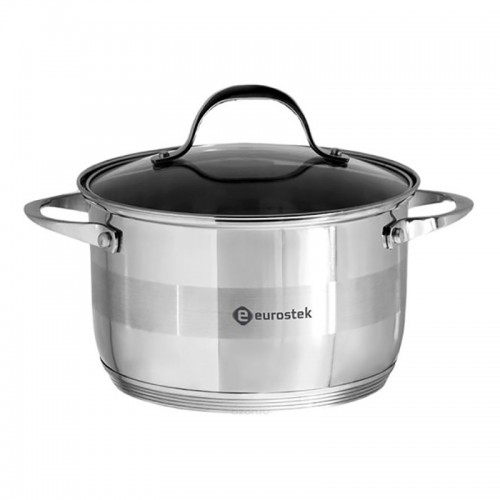 Кастрюля 4,0л. Eurostek ES-1002 подходит для индукции