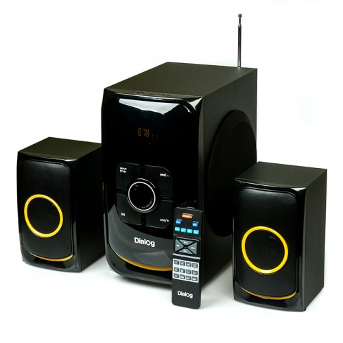 Активная акустическая система ДИАЛОГ Progressive AP-208 2.1, 30W+2*15W RMS,Bluetooth,FM,USB+SDreader