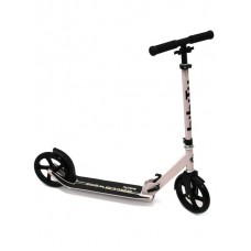 Самокат 2-ух кол. BIBITU SOLLO SKL-037 д/взр., руль+5см., кол. 200мм., серый