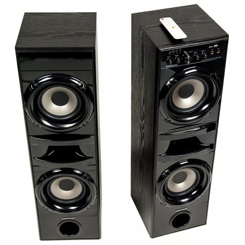 Активная акустическая система Nakatomi OS-71 black 2.0 bluetooth USB+SD