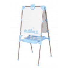 Мольберт напольный двухсторонний арт. М2Р/1 голубой с бежевым
