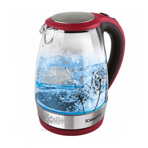 Чайник SCARLETT SC-EK 27 G49 стекло