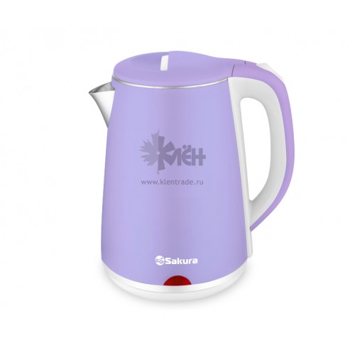 Чайник SAKURA SA-2150WL (2,2л.) лаванда/бел д
