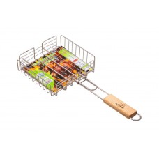 Решётка-гриль РГКМ (220*205) малая нерж 2089