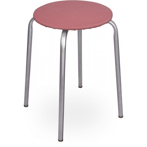 Табурет Nika Эконом ТЭ2/ТК тёмно-красный