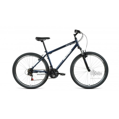Велосипед 27,5"" ALTAIR MTB HT 1.0 рост 19"", 21ск., тёмно-синий/серебристый