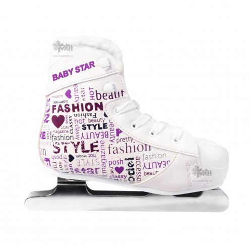 Детские двухполозные коньки 30р.Baby Star