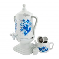 Самовар Добрыня ДО-421 (4,0л) гжель