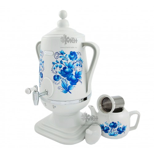 Самовар Добрыня ДО-421 (4,0л) гжель