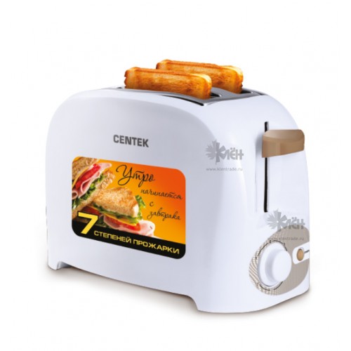 Тостер CENTEK CT-1420 бел